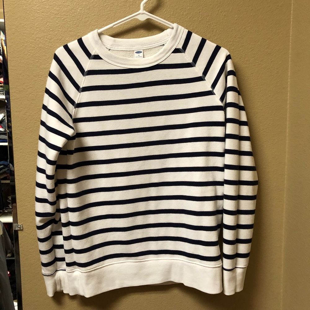 Old Navy stripped sweatshirt size XS